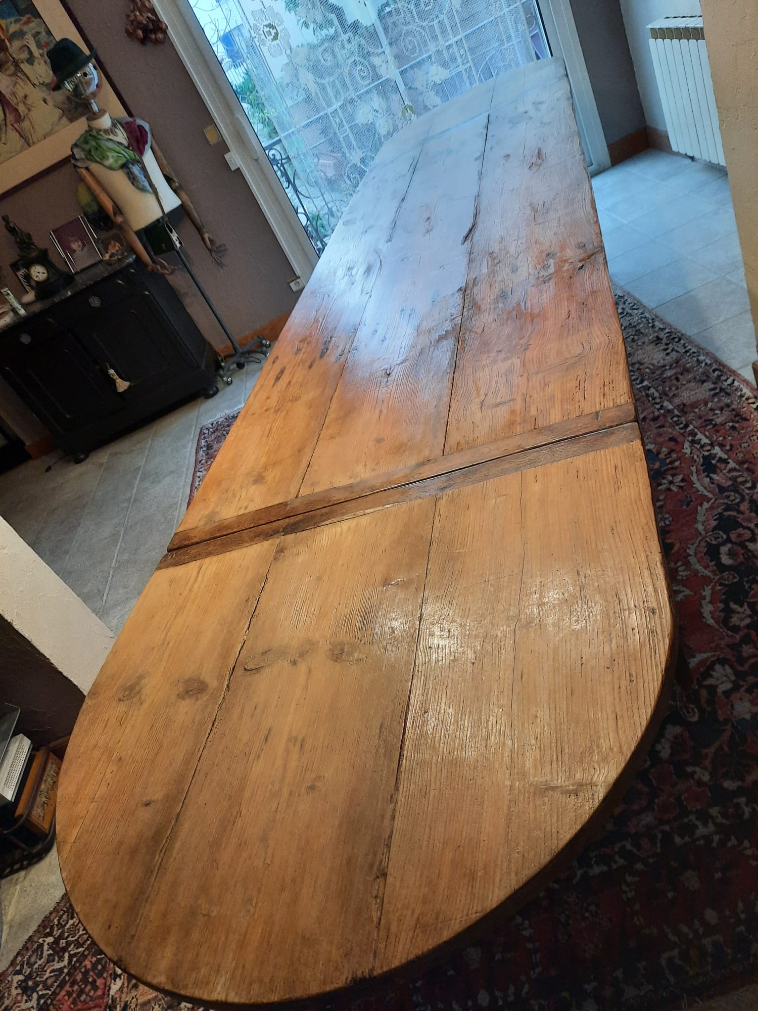Winegrower's table with extension