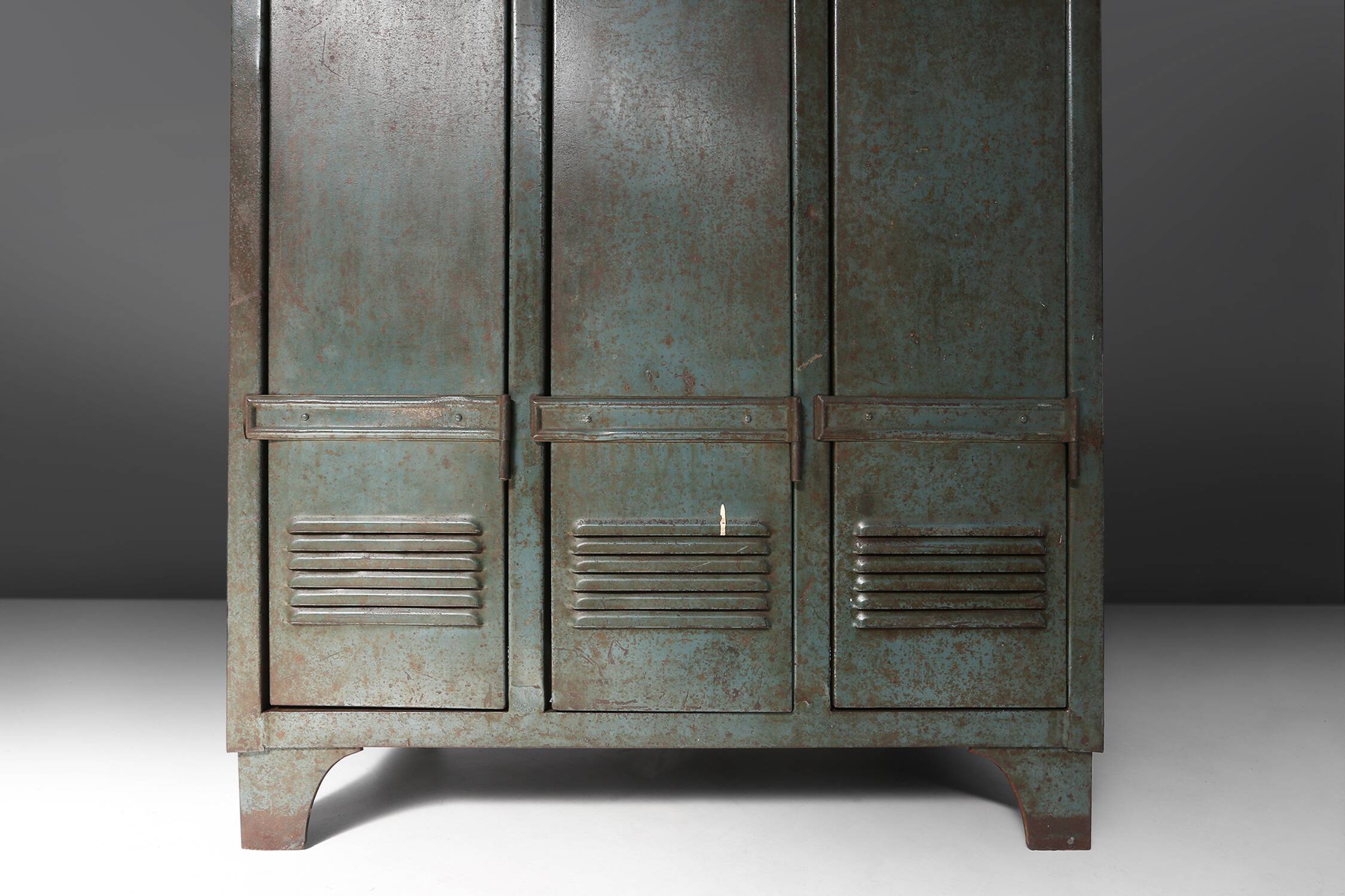 Antique industrial storage locker 1910