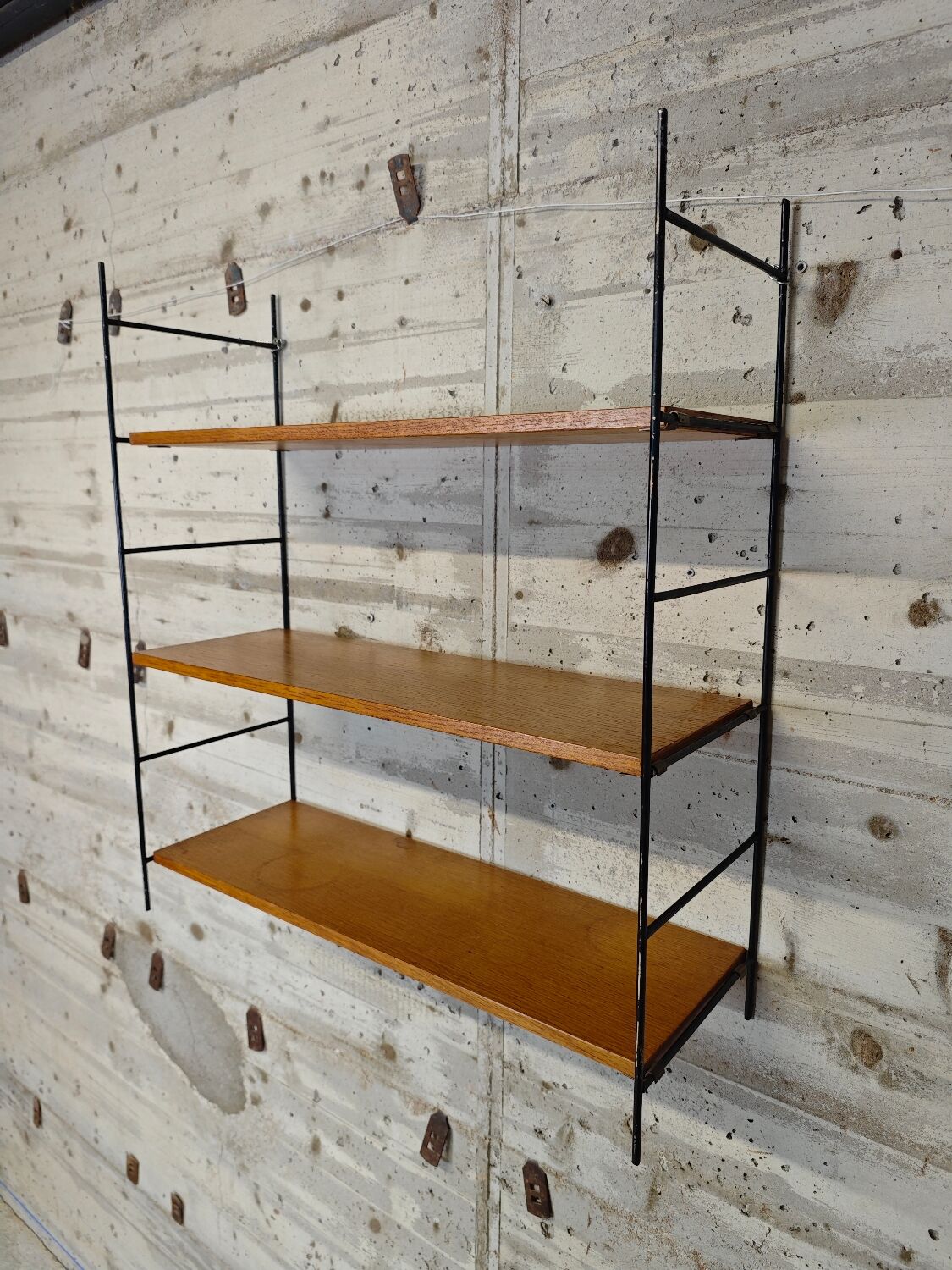 Étagère murale vintage string