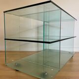 Glass TV stand
