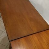 Danish dining table with extension cords