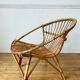 Rattan basket chair