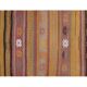 Vintage Turkish hallway rug 68x268 cm