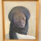 Omar Logang (1966), Oil on canvas depicting a Tuareg
