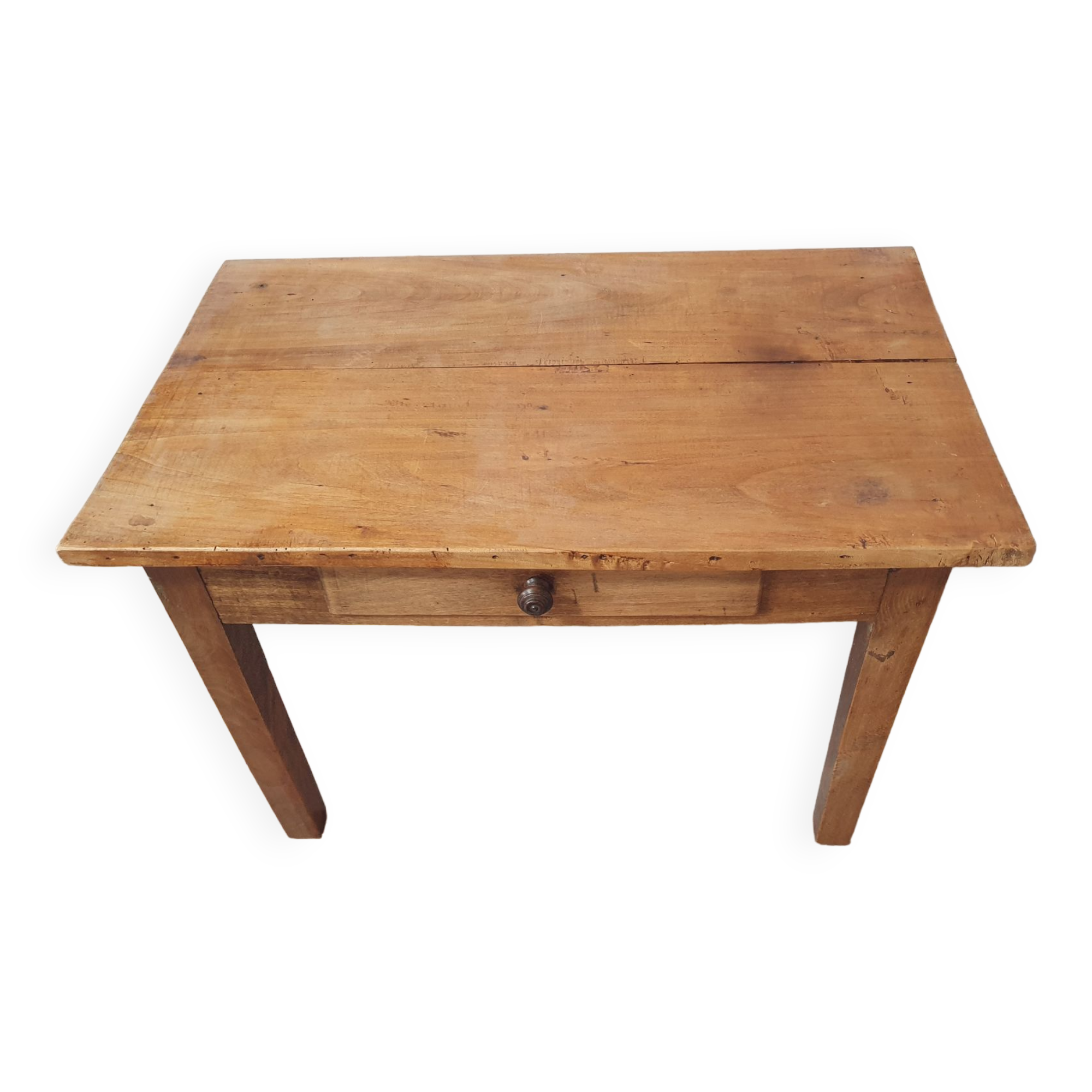 Vintage wooden coffee table, with a drawer