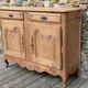 Antique solid wood country sideboard - Louis XV style