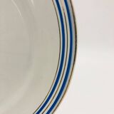 6 flat plates "Faïencerie d’Onnaing"