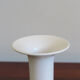 Franco Bucci Italian white ceramic vase, 1970s