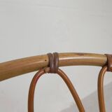 Set of 2 rattan, bamboo children's chairs Rohe Noordwolde 1950s