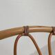 Set of 2 rattan, bamboo children's chairs Rohe Noordwolde 1950s