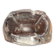 Small crystal ashtray Daum France - art-deco