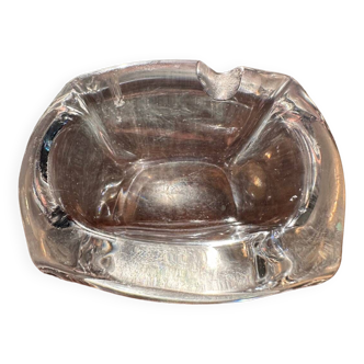 Small crystal ashtray Daum France - art-deco