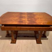 Biedermeier Desk in Cherry Veneer, Austria, 1830s
