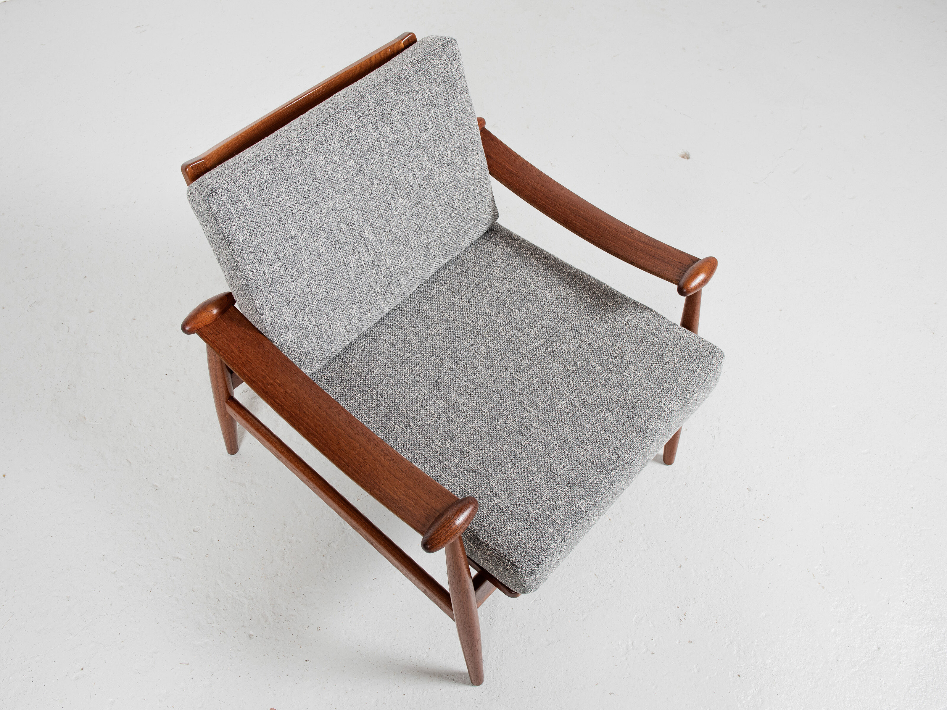 Midcentury Danish Spade Chair in teak by Finn Juhl for France & Søn 1960s