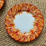 Set of 5 dessert plates by jean marais & haviland limoges