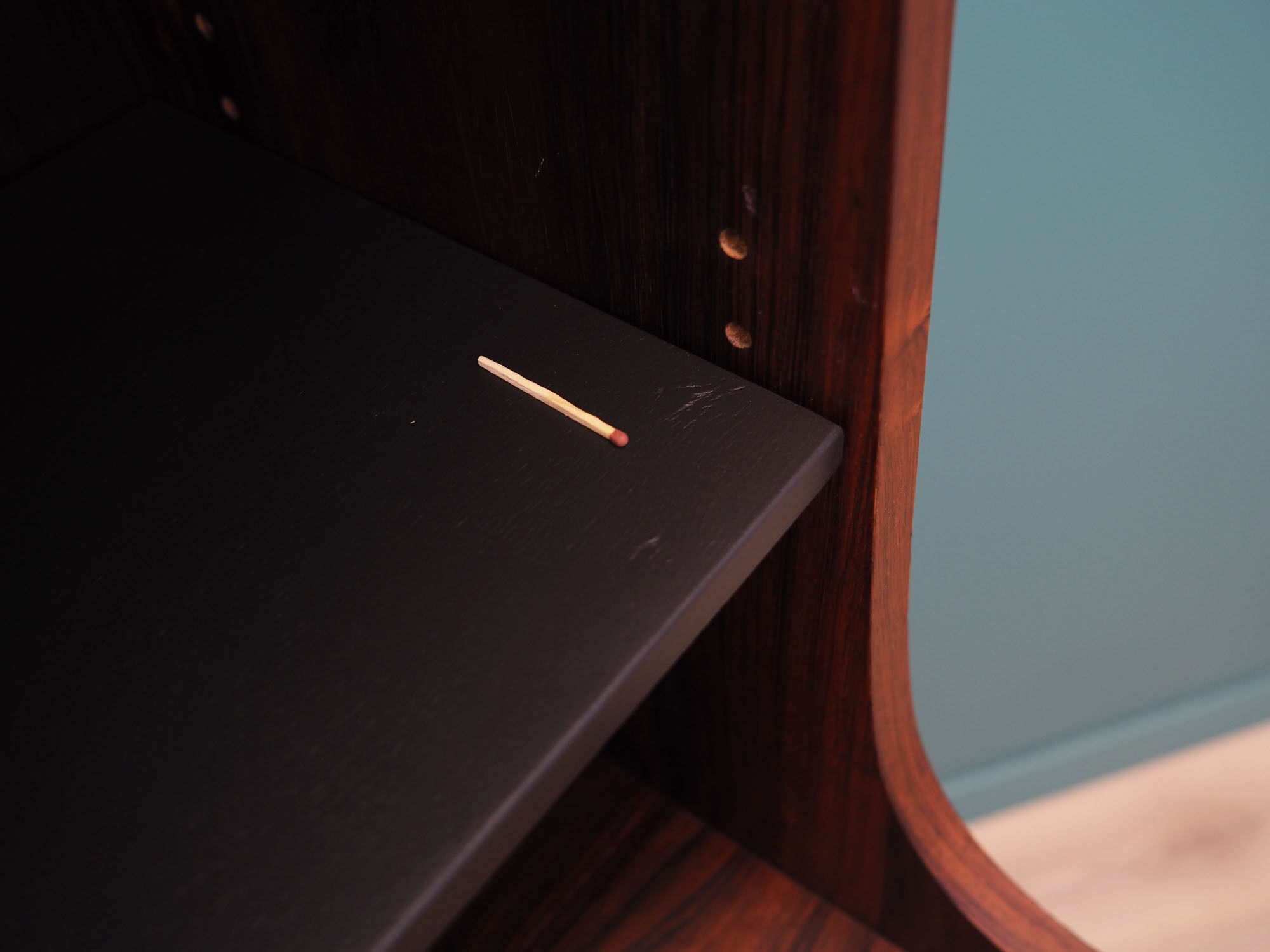 Rosewood bookcase, Danish design, 1960s, designer Johannes Sorth, production Bornholm