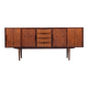 Scandinavian symmetric sideboard in rosewood Denmark 1960