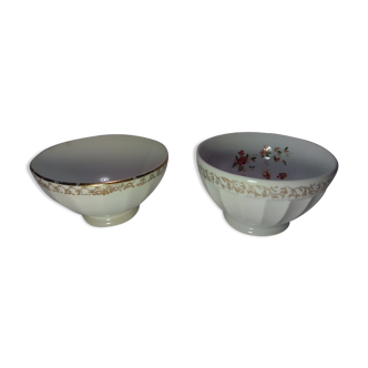 Set of 2 vintage bowls