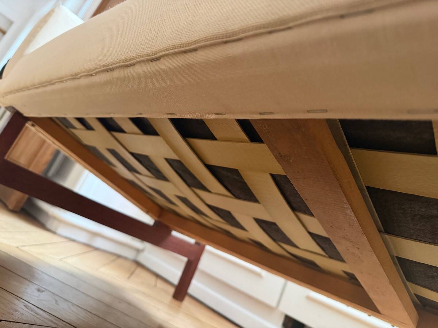 Restored Danish canapé by Sven Ellekaer from the 1970s.