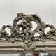 Louis XV style mirror in wood and patinated stucco, 20th century