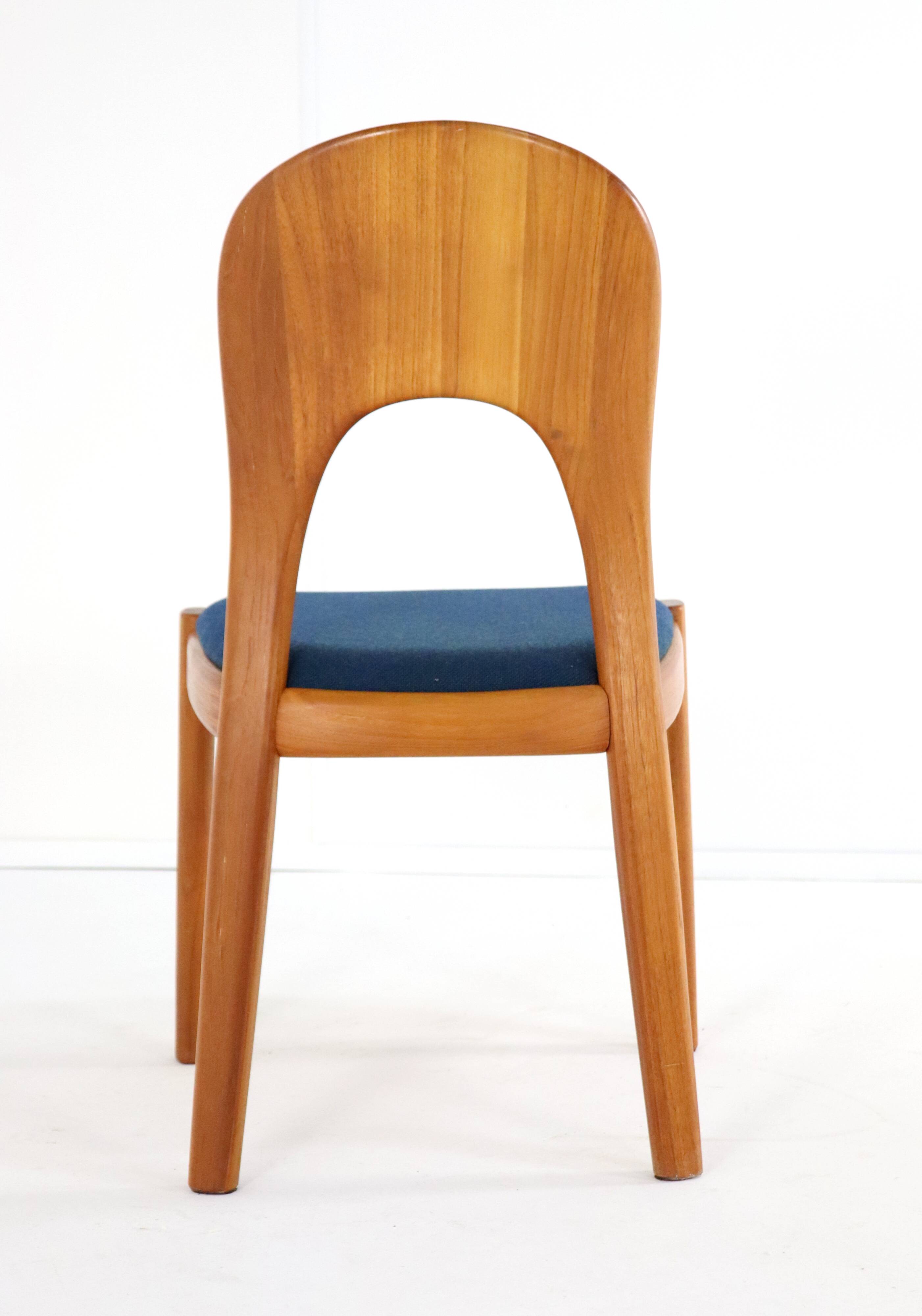 Set of 6 vintage Koefoed Morten 'Fjerritslev' chairs
