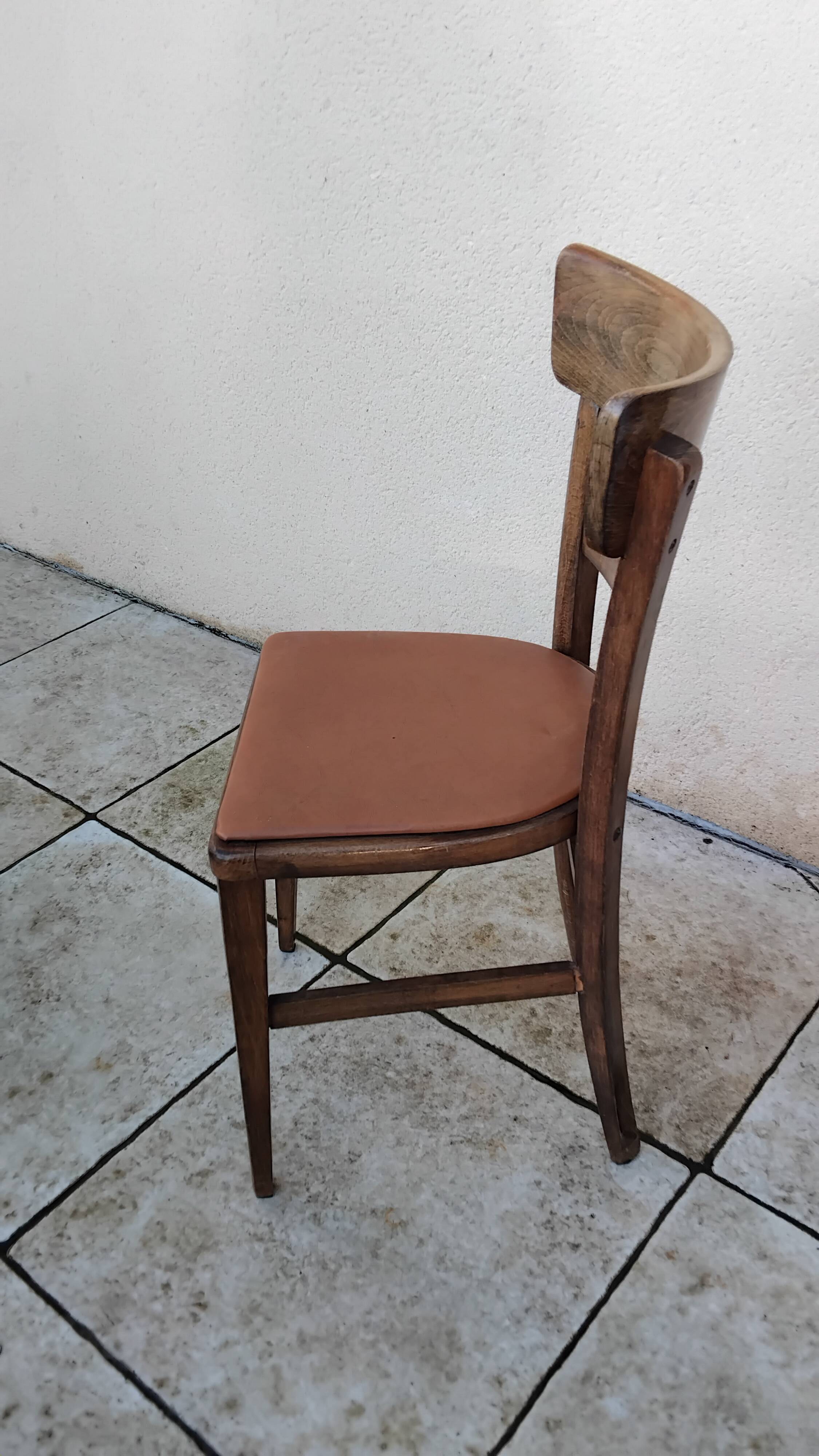 Chaise de bistrot vintage style baumann