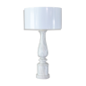 Old grand marble lamp foot
