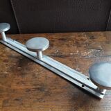 Wall coat rack 3 aluminum hooks