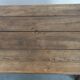 Antique French dining table made of fruitwood  from the late 18th century