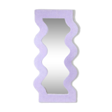 Miroir ondulé parme