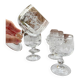 6 Luminarc vine shoot wine glasses
