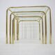 Set of three midcentury nesting tables / around 1980s