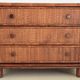 Roche Bobois commode published by Maugrion bamboo & rattan