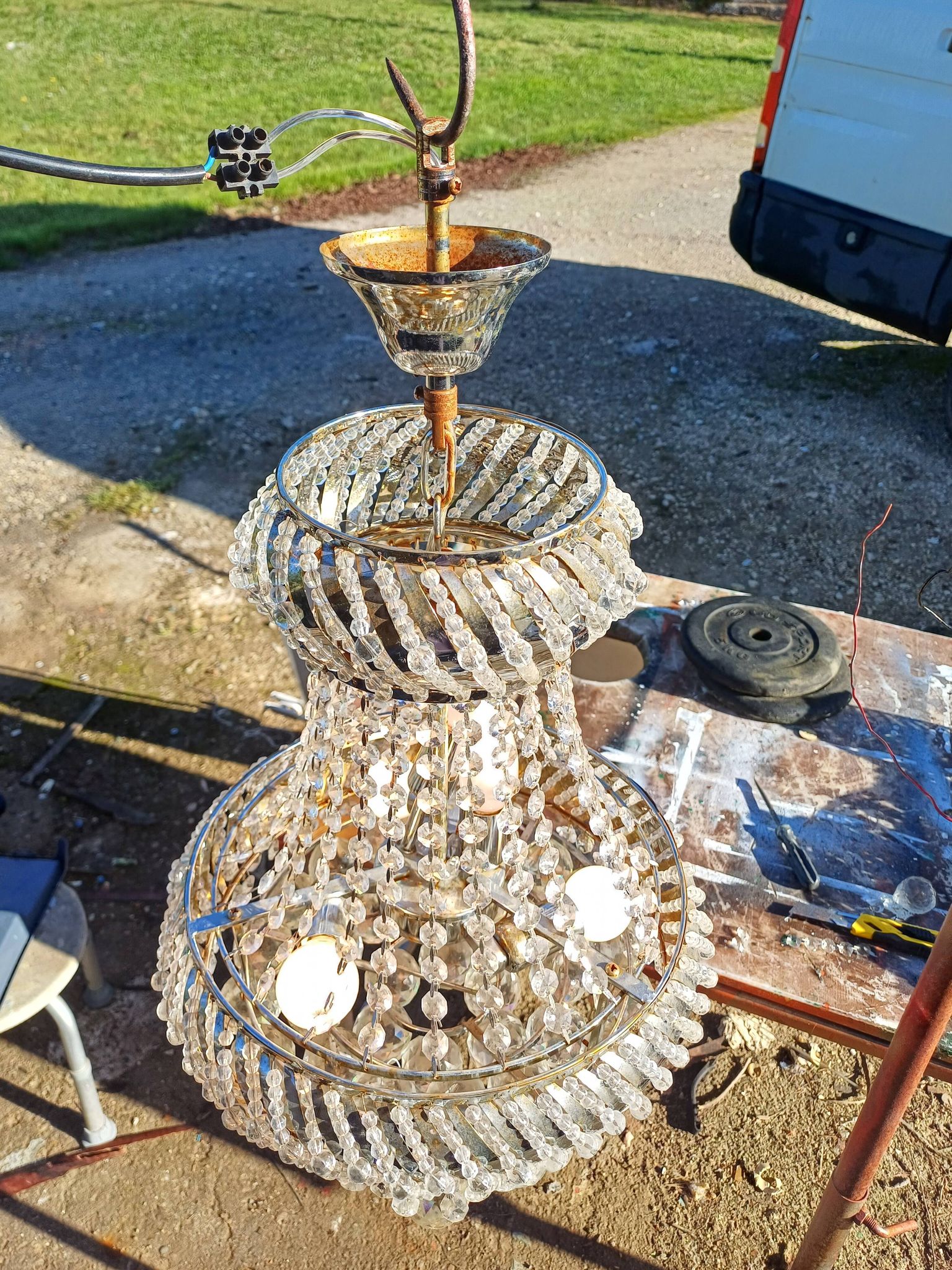 Vintage Chandelier from the 70s