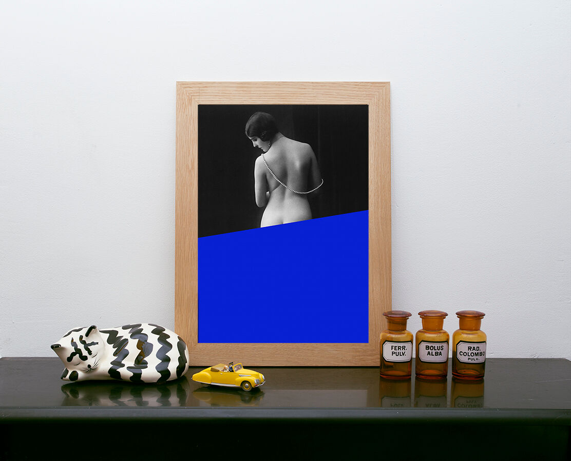 Vintage female backless female photography - Belle Époque 1930