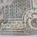 Geometric Tribal Wool Vintage Rug