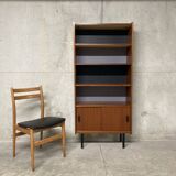 Vintage 60s modernist display cabinet bookcase