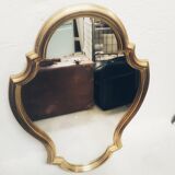 Baroque gilded mirror Louis XV style