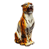 Tiger Statue Ceramic