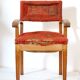 Fauteuil bridge ancien structure originale projet de tapissier