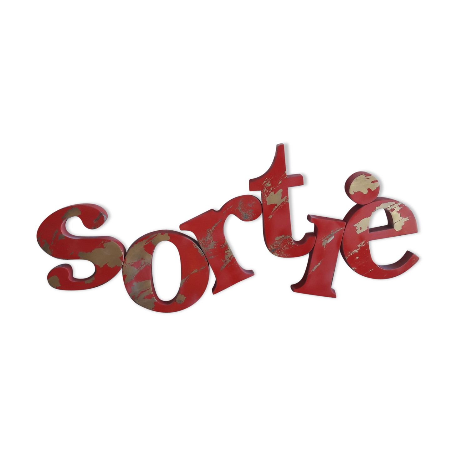 To message metal letter