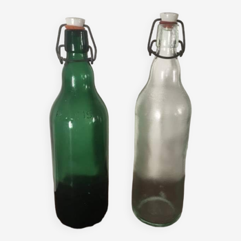 2 old bottles