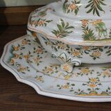 Earthenware soup bowl