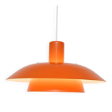 Orange vintage lamp, Denmark 1970s