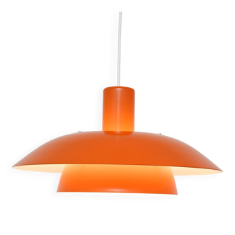 Orange vintage lamp, Denmark 1970s