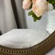 Miroir ovale ancien en bois