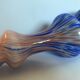 Multicolored vase Murano 46cm