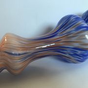 Multicolored vase Murano 46cm