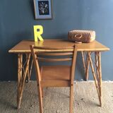Rattan table