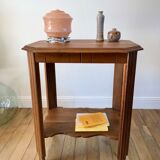 Wooden console table art deco 40s